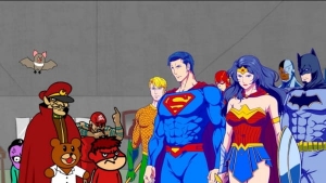 DC Super Heroes vs Taka no Tsume-dan Promotion Eizou